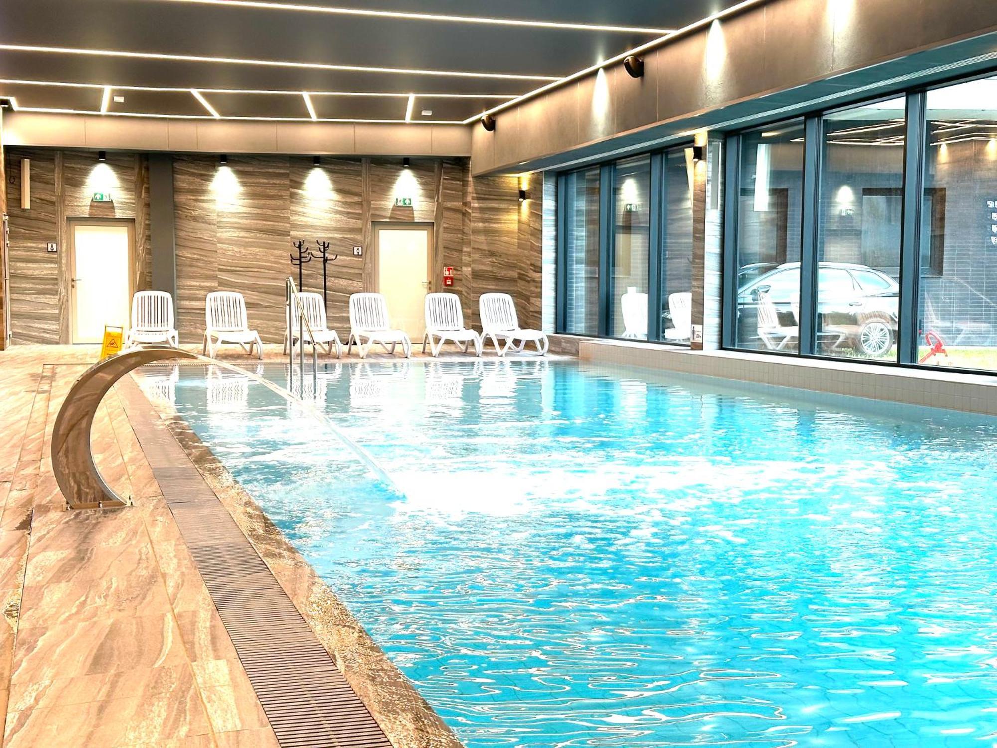 Baltic Comfort Spa Apartment With Free Pool, Saunas & Fitness - Kasprowicza 20 科沃布热格 外观 照片